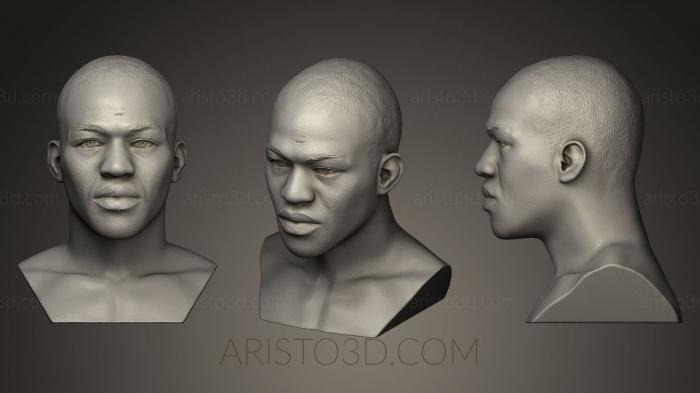 Busts and bas-reliefs of famous people (BUSTC_0313) 3D model for CNC machine